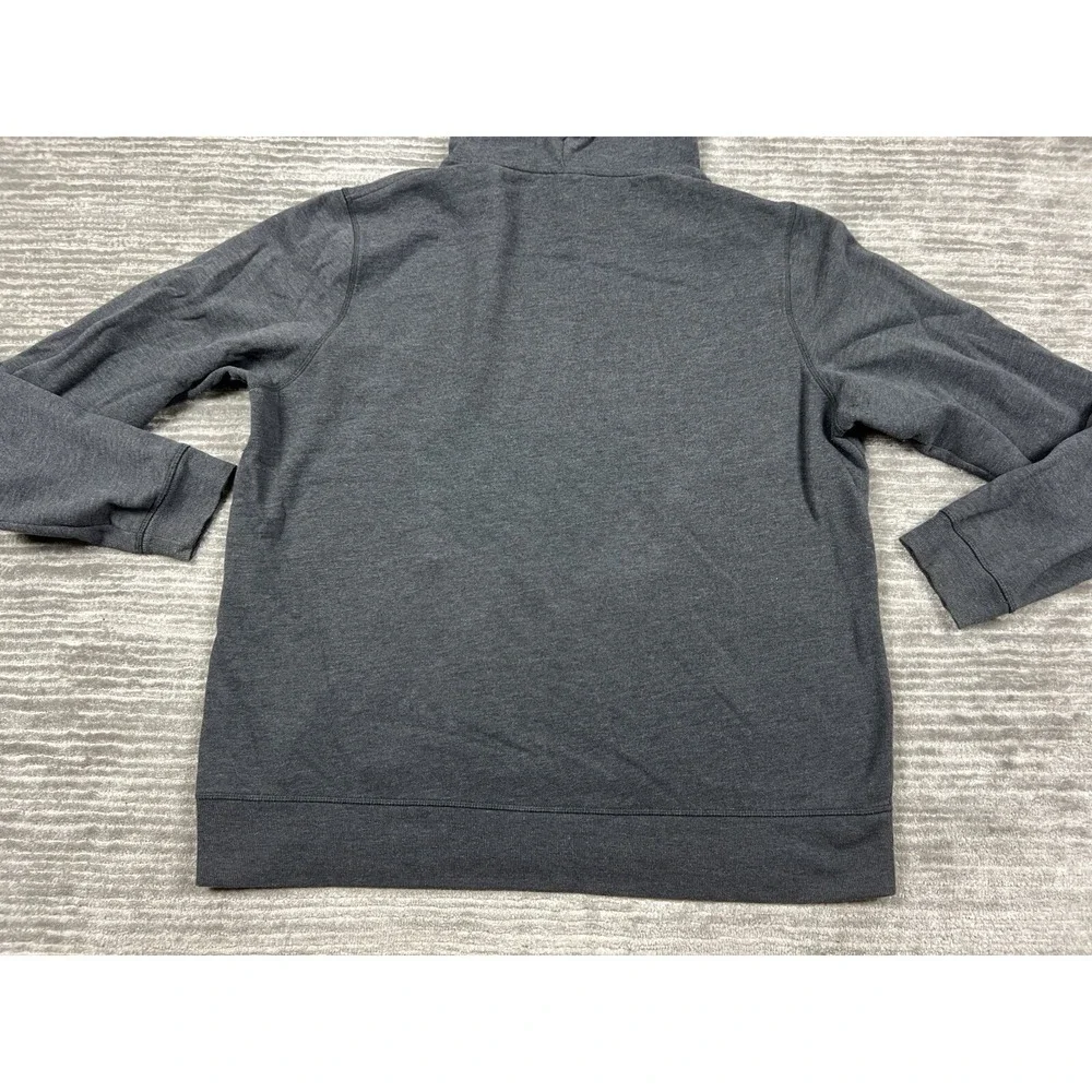 Reebok‎ Hoodie Mens 2XL Gray Longsleeve Pockets Cotton Blend Drawstring - Picture 9 of 11